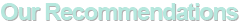 Recommended Programs