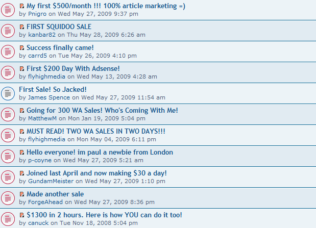 Wealth Affiliate Success Forum